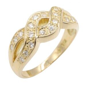 Jewelry Diamond Ring 18Kyg Yellow Gold #345792J10B